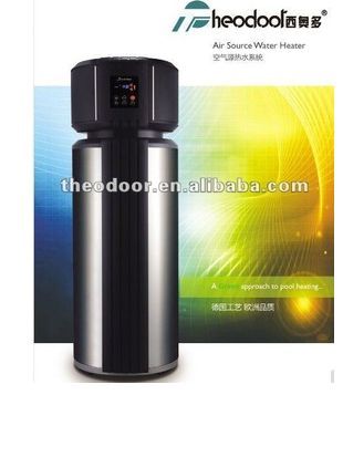 Integrated heat pump water heater
