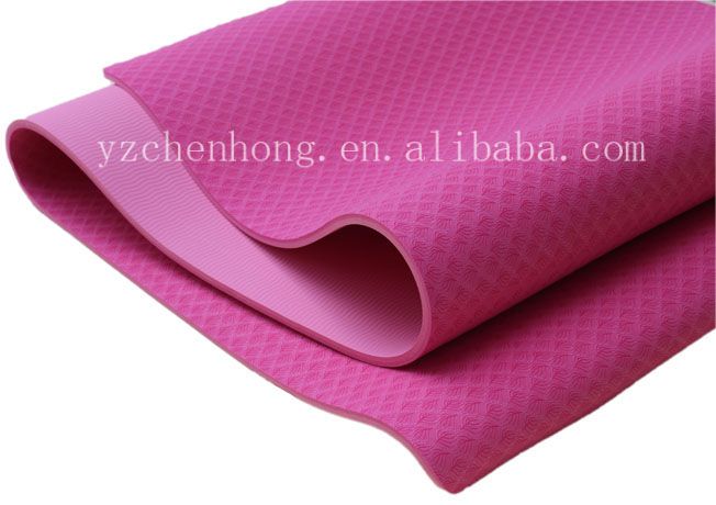 Double-layer Tpe Yoga Mat