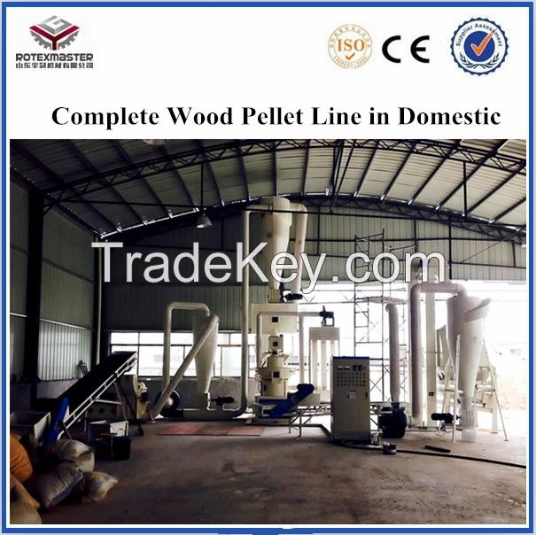 Pine Tree Wood Pellet Line Wood Pellet Production Line Made in China