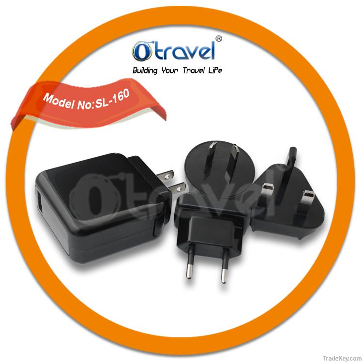 new products Universal travel adapter with usb charger