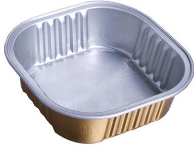 aluminum foil container for food