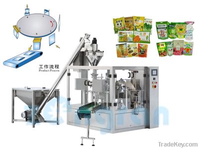 CF6-300Rotary Filling and Sealing Machine