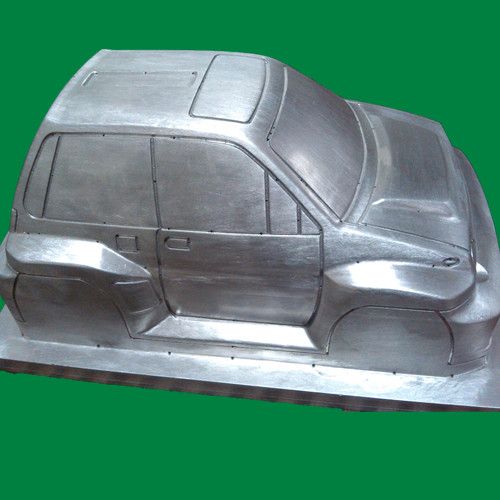 Plastic or aluminum car model moulding