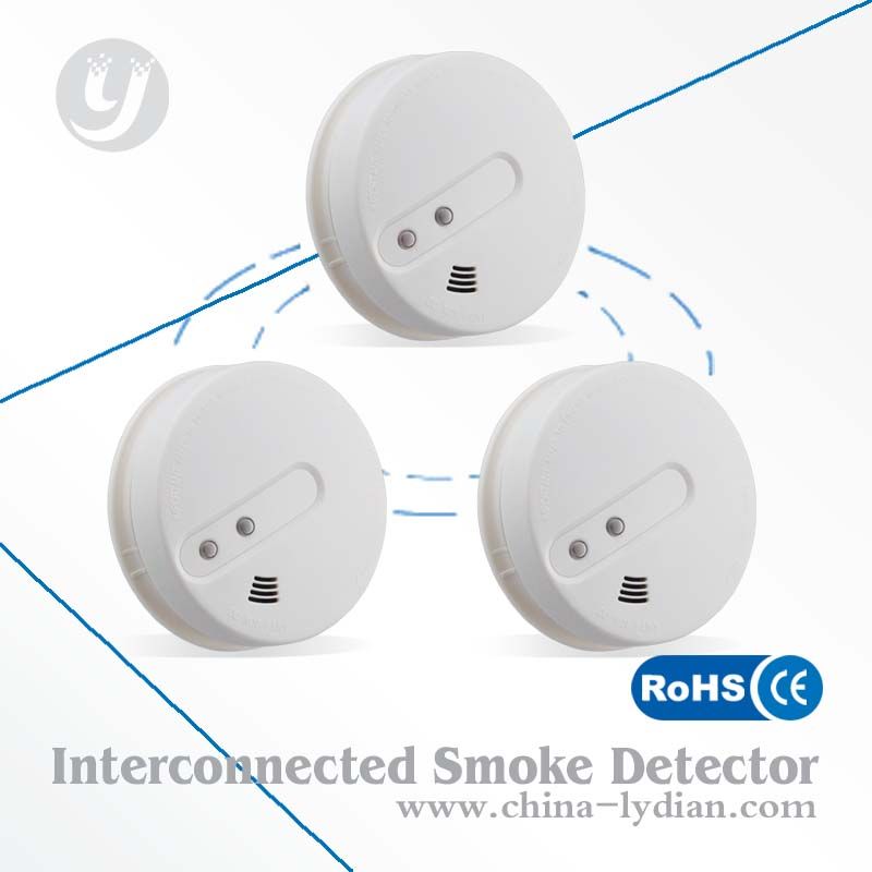 Wireless smoke detector LYD-614ACR 