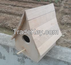 Pine wood bird cage