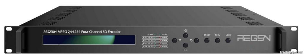 MPEG-2/H.264 Four-Channel SD Encoder