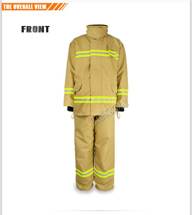 High Quality Detachable Fire Suit EN Standard