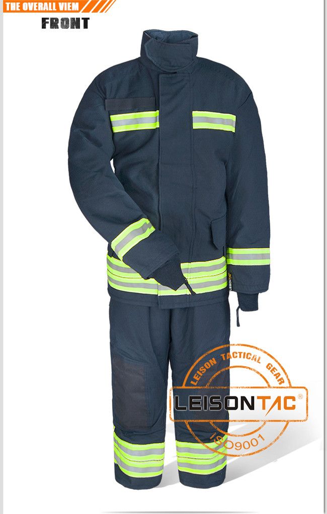 High Quality Detachable Fire Suit EN Standard