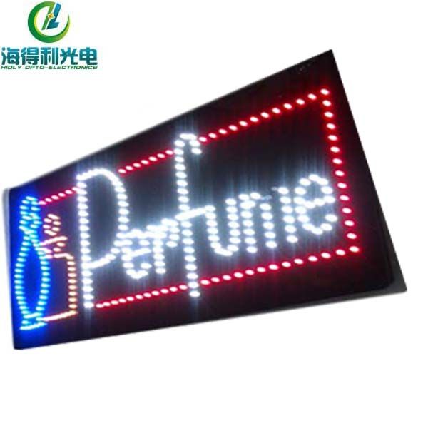 e-cigarettes animated shining acrylic led signs