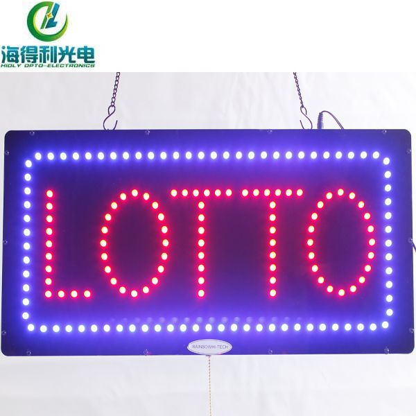 shining animated acrylic indoor use led sign China