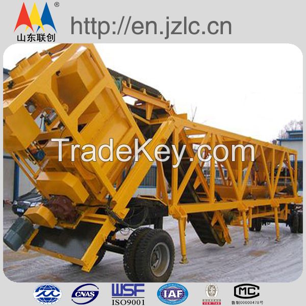 Lianchuang mobile cocnrete batching plant