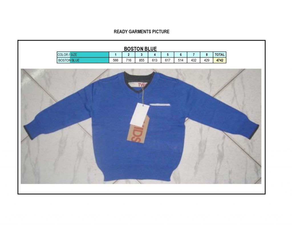 Round Neck Boys Pullover