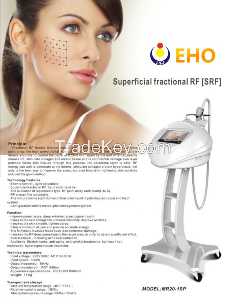 Portable Rf Beauty Machine Best Rf Skin Tightening Face Lifting Microneedle Rf Machine