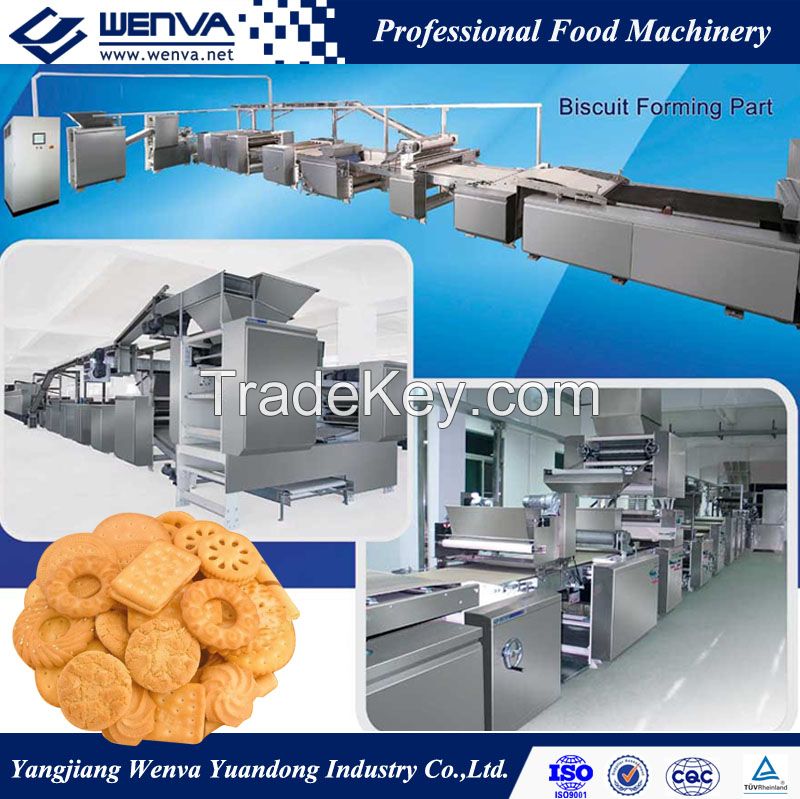 WENVA Full Automatic Biscuit Making Machine