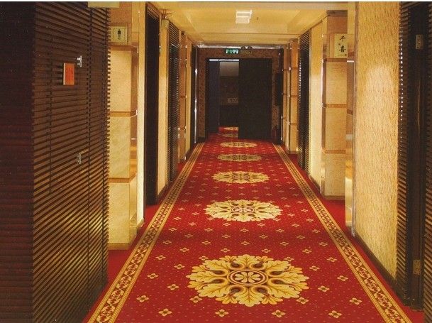 Printed style commercial hotel carpet