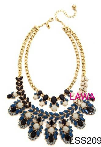 Fashion lady simple metal necklace LSS209