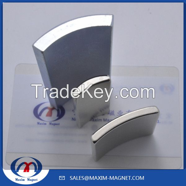 Motor used neodymium magnets