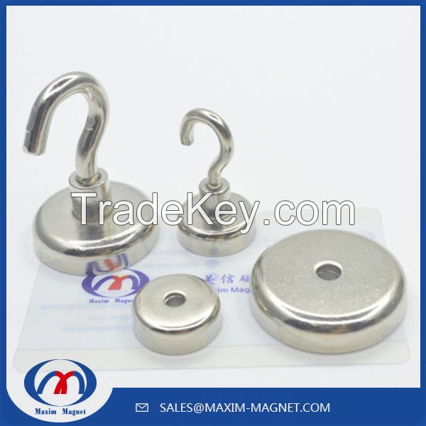 Pot Magnets with Neodymium magnets