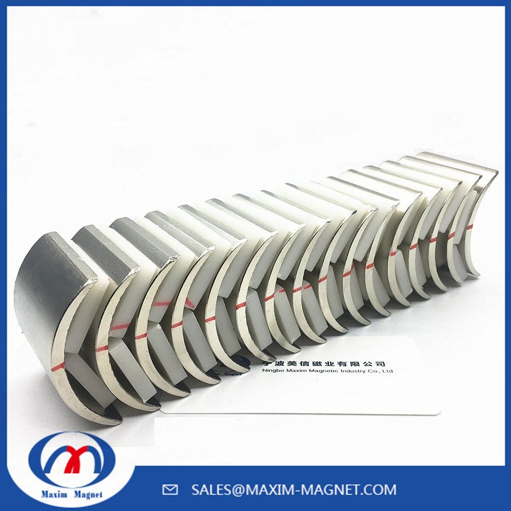 Arc shaped neodymium magnets