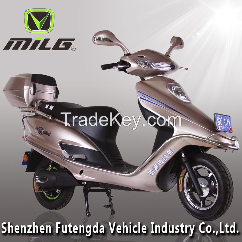 powered by electricity electric motorcycle with 48v 600w motor for adults