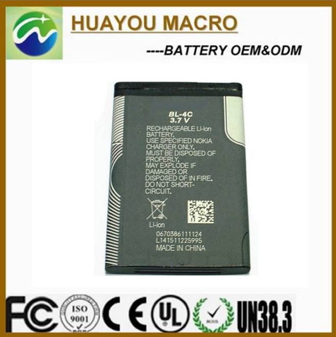 Li ion battery lithium battery BL-5C