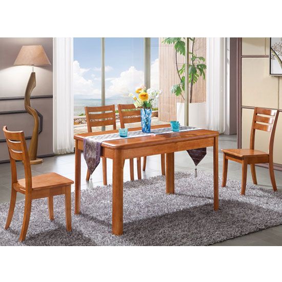 solid dining room set 