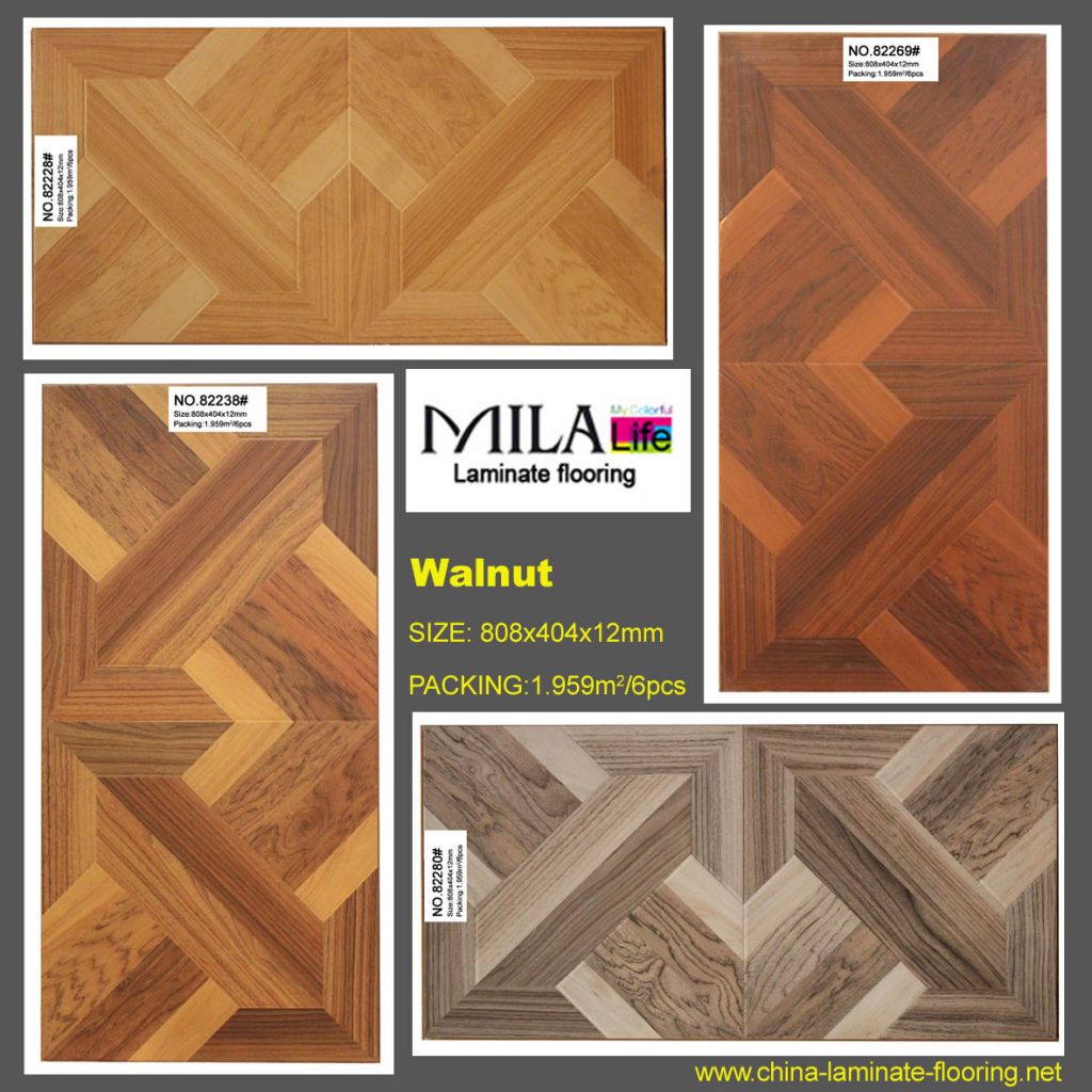 Parquet Laminate Flooring Tiles Wood Grain AC4 Best Cheap Price