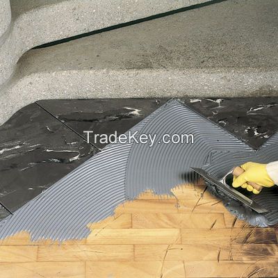 Ceramic tile adhesive for exterior tiles