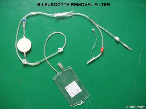 About the leukocyte removal filter