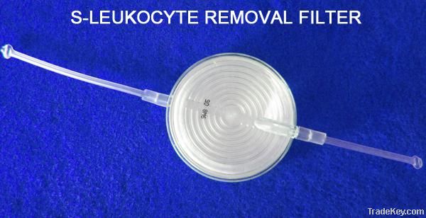 About the leukocyte removal filter