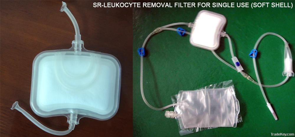 About the leukocyte removal filter