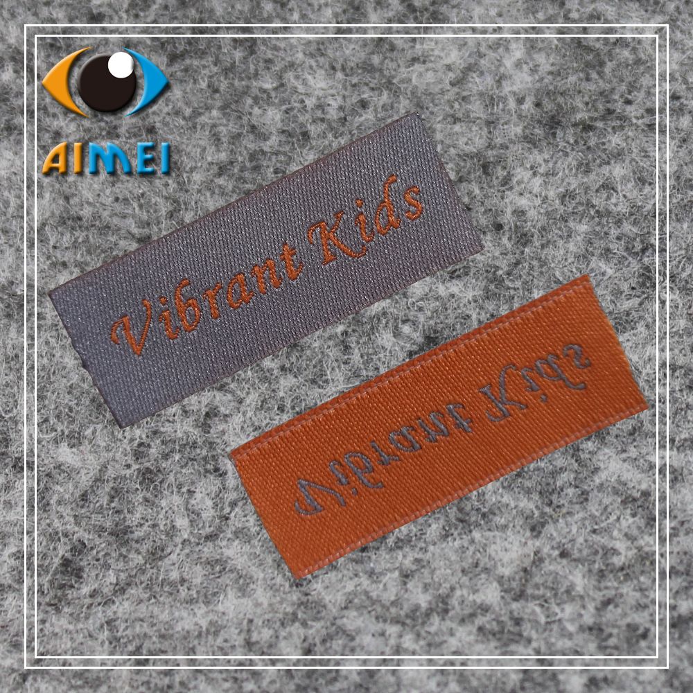 Customized garment sewing tag for clothing tags brand logo label custom hand made woven labels for clothes patchwork acessorios