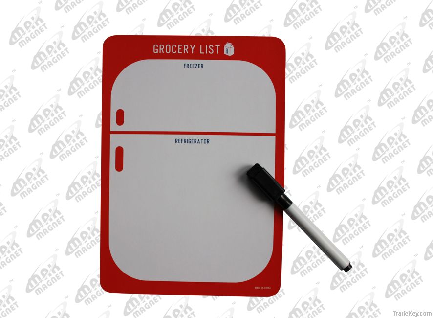 Magnetic Memo Board with Pen