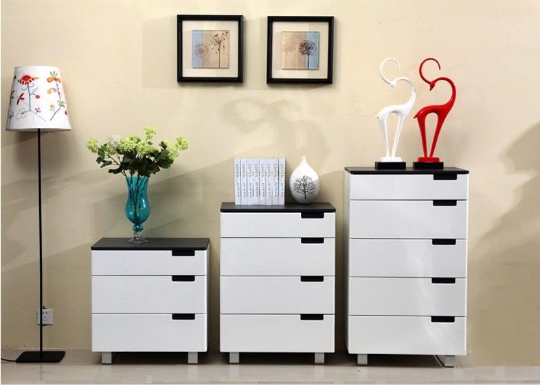 simple style white cabinets