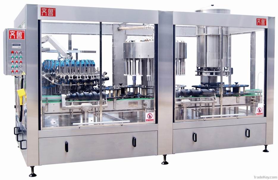 Washing, Filling and Cork capping Machine