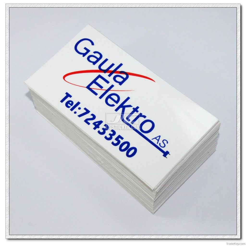vinyl sticker 2852 uv, waterproof custom vinyl sticker