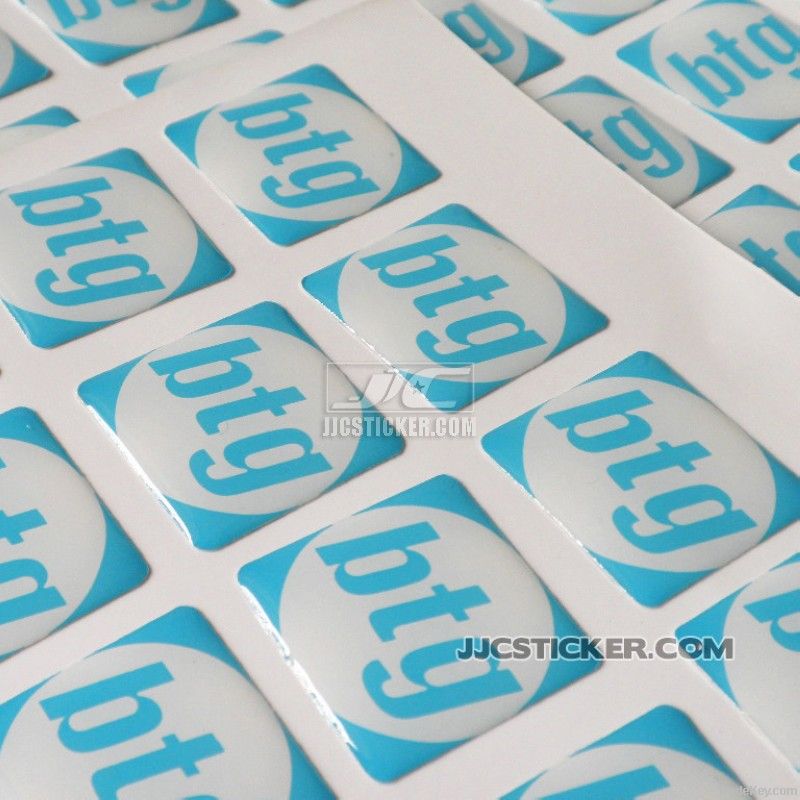 epoxy sticker water proof epoxy sticker