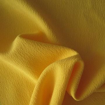 QC004 100% polyester chiffon fabric, twisted crepe chiffon, 4-way stretch effect