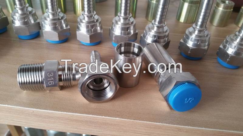 316 S/S Bsp Male Forging Hose Fittings