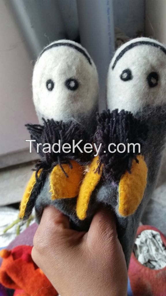 Shoes, Felt  Shoes,felt Clogs,  Felted Wool Slippers 