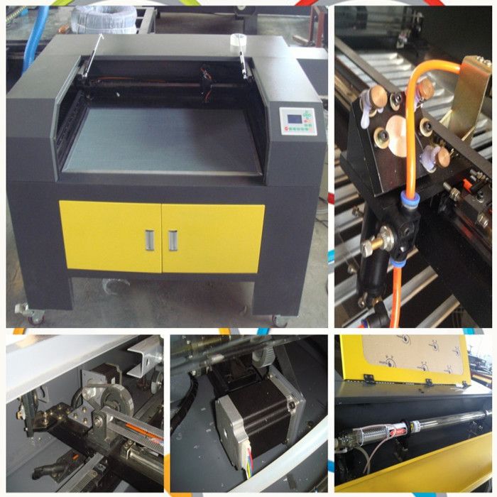 CO2 laser engraver, double heads, CCD laser cutter