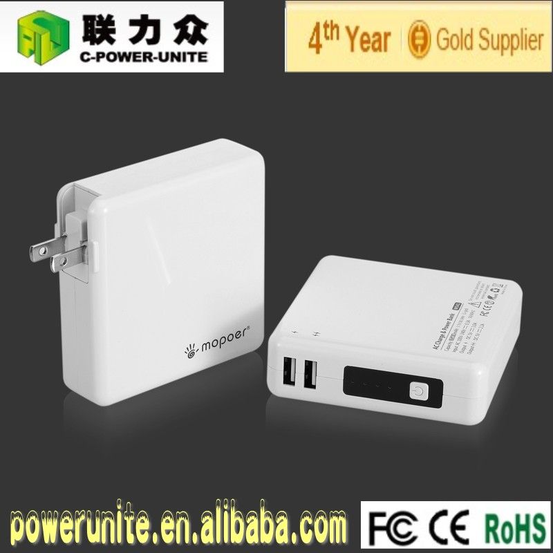 Design Patented Portable Power Bank for iPhone5, 8200mAh Lithium Polymer Battery