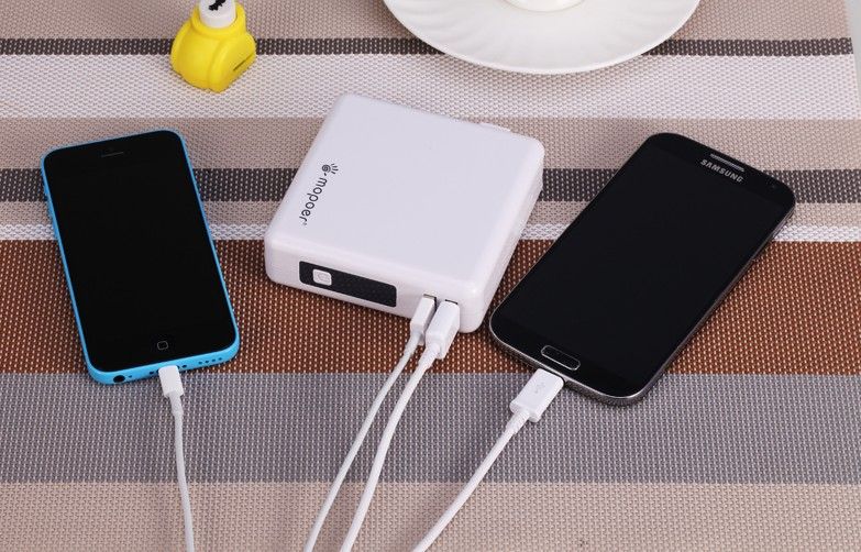 Design Patented Portable Power Bank for iPhone5, 8200mAh Lithium Polymer Battery