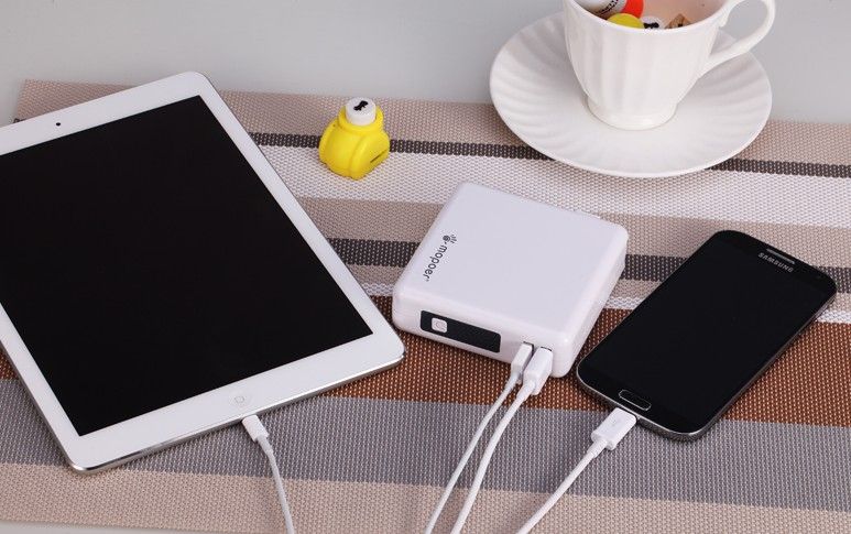 Design Patented Portable Power Bank for iPhone5, 8200mAh Lithium Polymer Battery