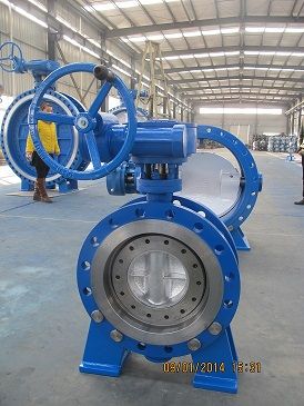 Two metal sealed butterfly valve