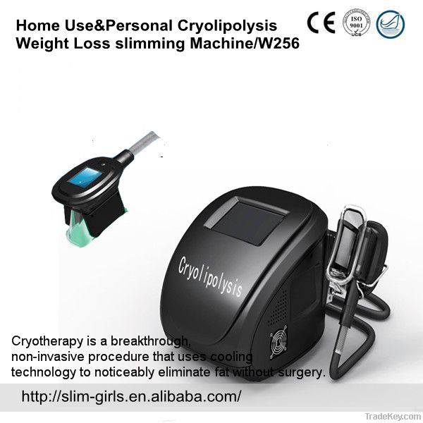 Portable home use cryolipolysis slimming machine