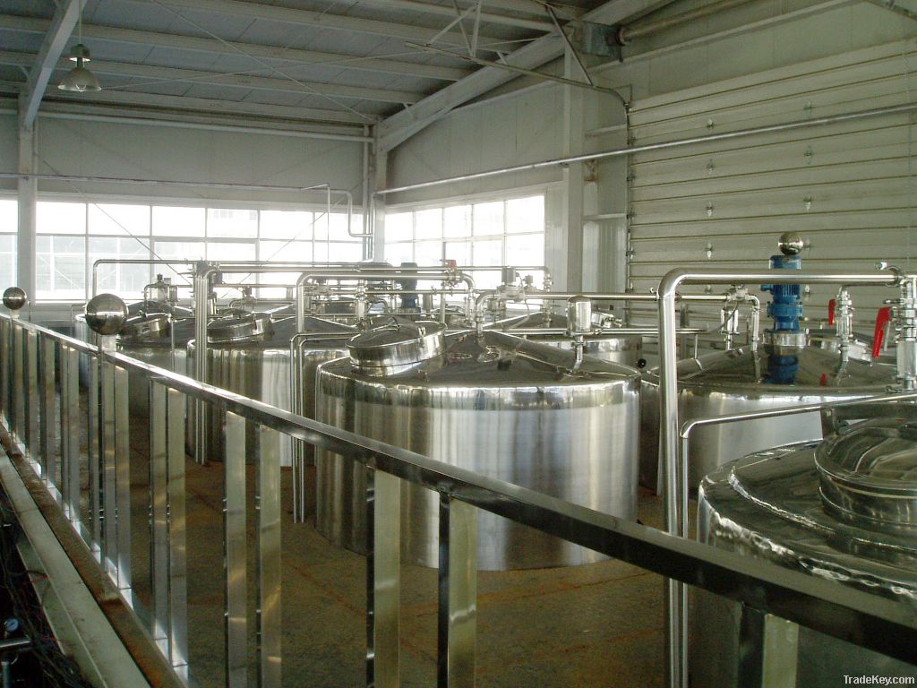 Beverage production line