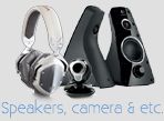 speakers, camera