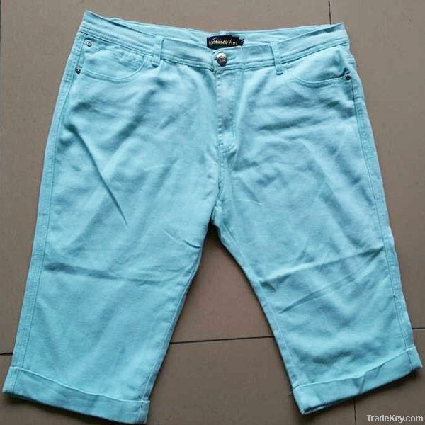 4, 300pcs Ladies Victovia Jeans fashion twill shorts TC1-465