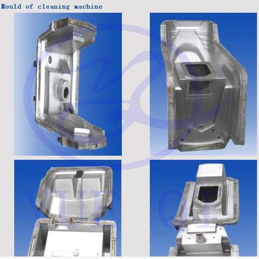 aluminum rotational molding mould for floor cleaning machine shell
